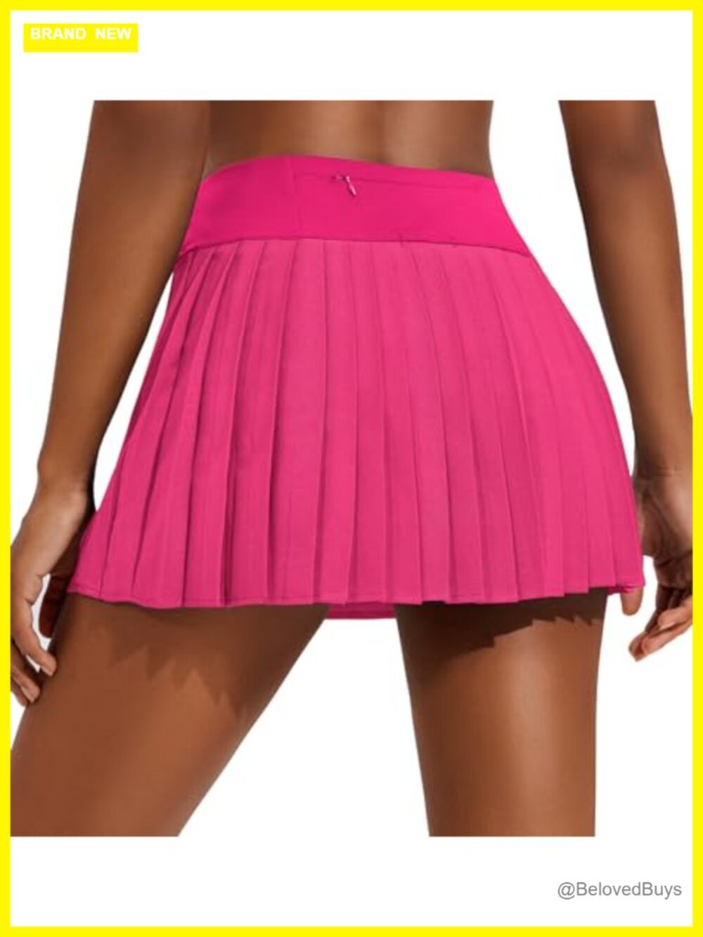 Pleated Tennis Skirt High Waisted Athletic Skort with Pockets